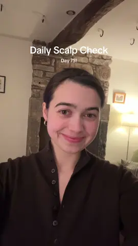 Day 75 | Another day, another progress video ❤️‍🩹 #hairloss #hairgrowthjourney #scalphealth #hairgrowth #baldspot 