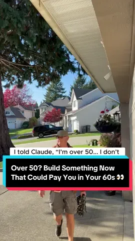 👇😎 I'm over 50, and lately I've been thinking a lot about what I want my life to look like in another 10 years. I still enjoy working, but I sure as hell don't want another job where I'm trading 10 hours of my day for a paycheck. I'd rather spend the next few years building something I actually own. So here's what I'd ask Claude: 
