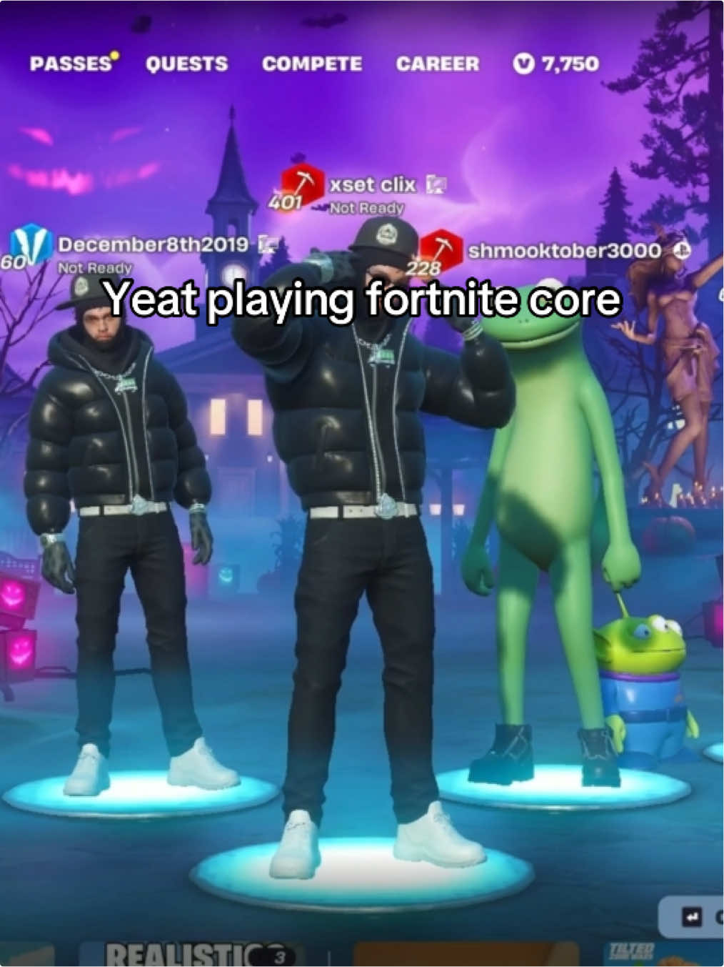 Yeat playing fortnite core #yeat #fortnite #core 