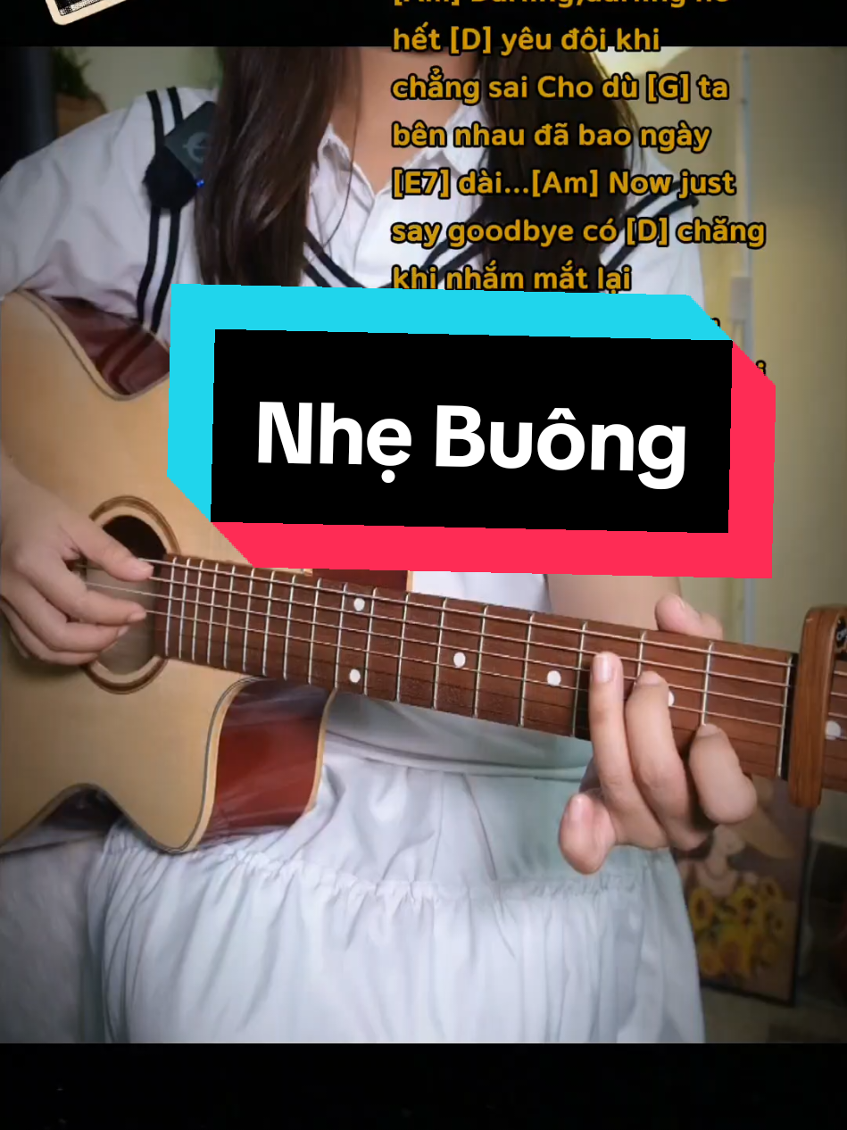Trả lời @trn.phng.nhi_kimsunoo guitar nhẹ buông (Hằng ssi) #phuongdungsocola #guitar  ----- Guitar acoustic mã AC-01TS Mua đàn guitar Mua khóa học guitar nhắn Dung nha ♡