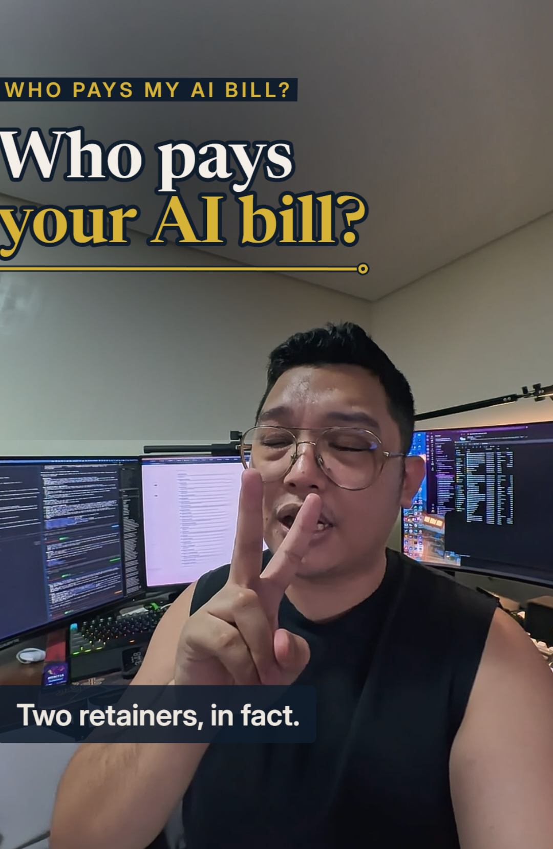 Who pays my AI Subscriptions?  #AI #aicreator #softwaredevelopment #softwareengineer #workonlinefromhome 