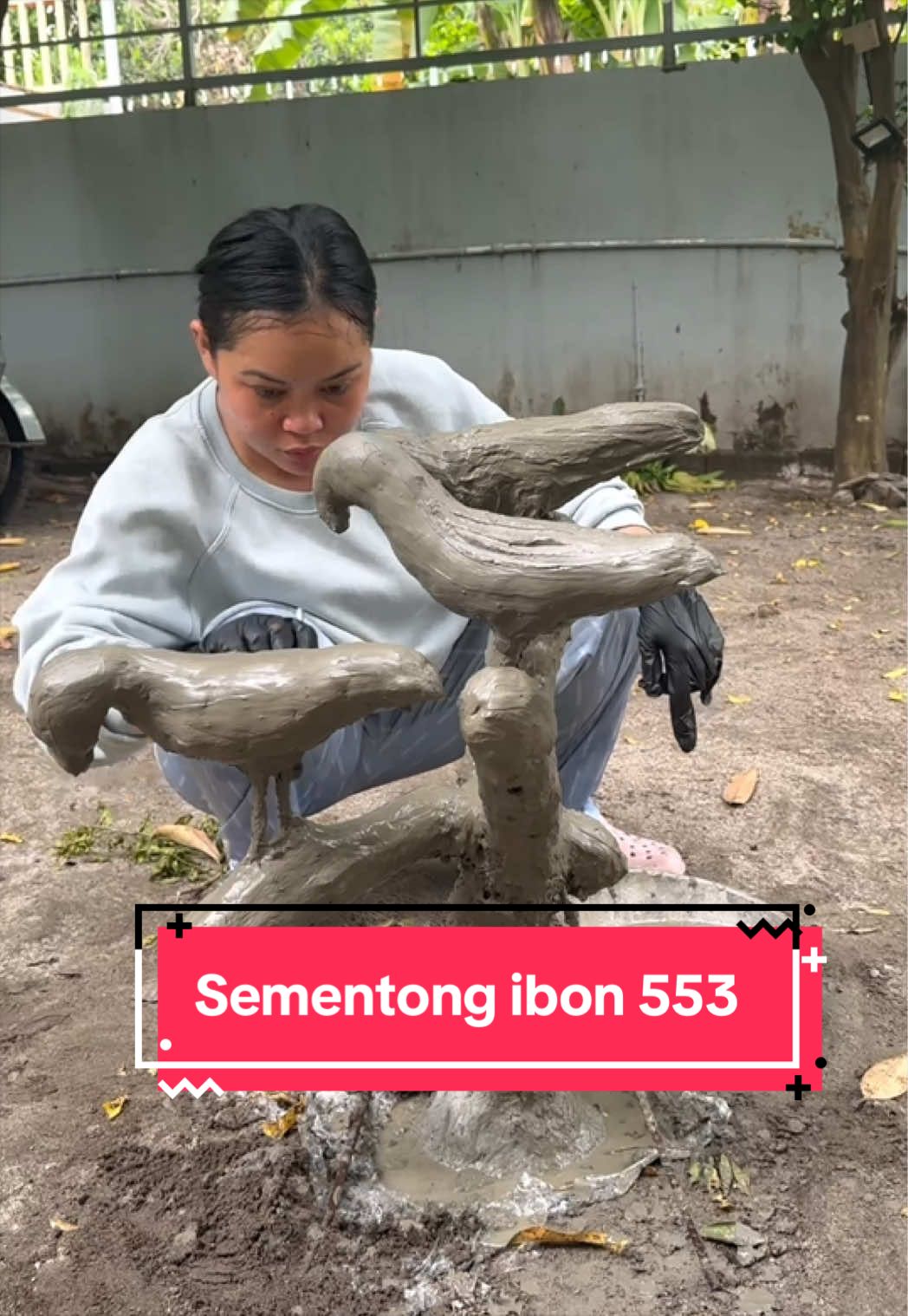 Gumawa ng sementong ibon request ni indai 
