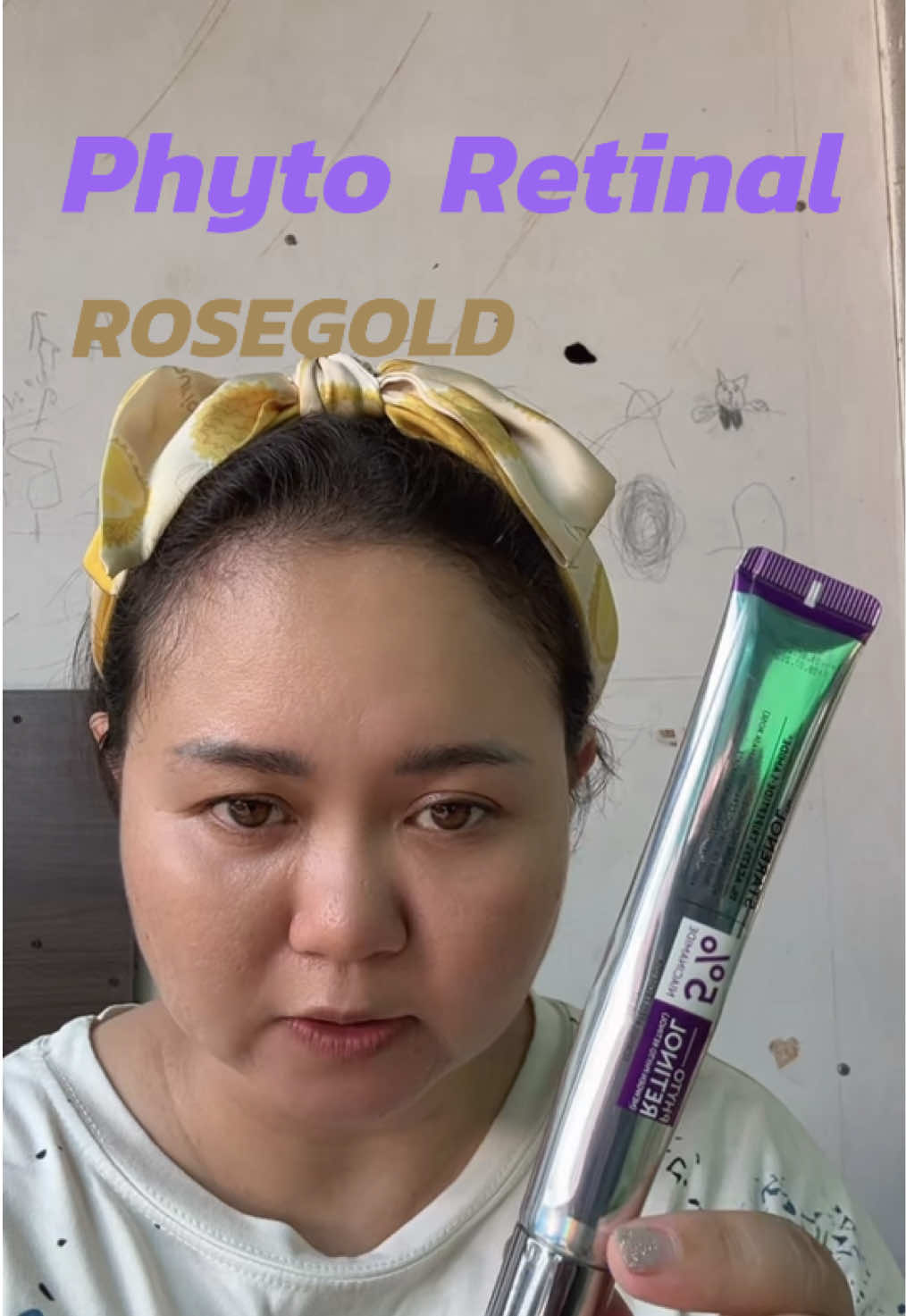 #เรตินอลโรสโกลด์ #เรตินอลหัวสั่น #หน้ากระจก #rosegoldthailand 
