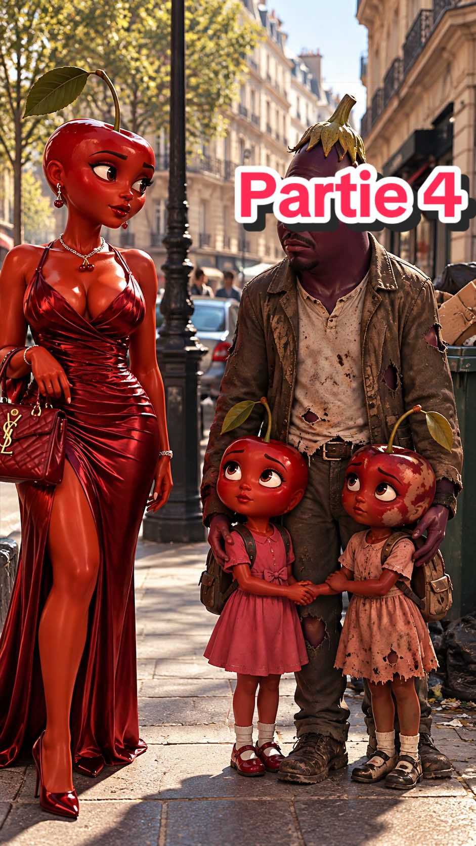 🎬 partie 4 — DEUX JUMELLES, DEUX DESTINS 🍒❤️ Deux sœurs séparées dès leur enfance… 💔 Mais la vie leur réserve bien des surprises ! ✨ Une histoire touchante sur l’amour, la famille et le destin. 🥺❤️ Que va-t-il se passer lors de leurs retrouvailles ? 👀🍿 #ia #fruitstory #fruitdrama #emotional
