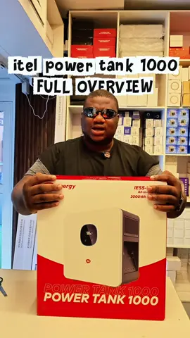 Itel Power tank 1000 full Overview #itelenergy #powertank #solarnigeria 