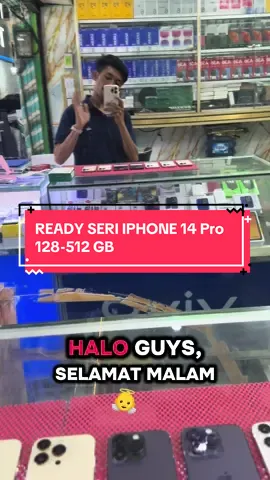 🔥 ALHAMDULILLAH GUYS, IPHONE 14 PRO READY! 🔥🍎 Kabar gembira buat teman-teman semua! 😍 Kita ready unit iPhone 14 Pro INTER ALL OPERATOR, LIKE NEW, DAN BERGARANSI, guys! 💯📱 Buat teman-teman yang mau upgrade HP lama ke iPhone impian, bisa banget TUKAR TAMBAH di Roma Ponsel! 🔄🔥 ✅ iPhone 14 Pro ✅ Inter All Operator ✅ Kondisi Like New ✅ Bergaransi ✅ Bisa tukar tambah HP lama 🕐 Buka 24 JAM NONSTOP, guys! Yuk, langsung merapat ke ROMA PONSEL KOTA SOLOK! Jangan sampai ketinggalan kesempatan buat upgrade iPhone impian kalian! 😍🔥 📍 ROMA PONSEL KOTA SOLOK ⏰ BUKA 24 JAM SETIAP HARI! #RomaPonsel #KotaSolok #iPhone14Pro #iPhoneLikeNew #iPhoneInter   @Roma Ponsel_2 @Gema Sukma Syaira 