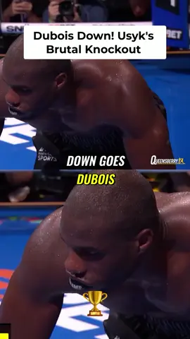 Dubois down in the 5th! Usyk lands a huge combo and it's all over. Nightmare at Wembley for Dubois. #Usyk #Dubois #Boxing #Knockout #Wembley