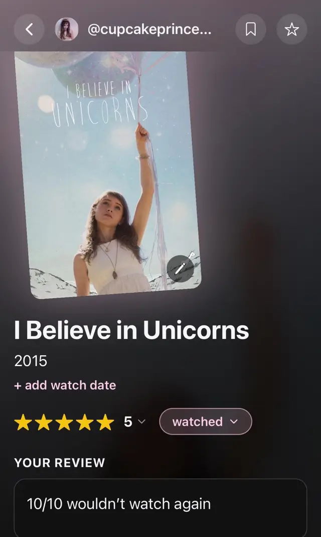 #ibelieveinunicorns #unicorns #fyp #movie 