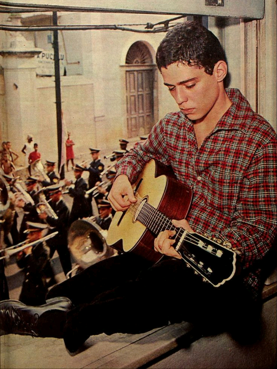 #Letra de música  A banda Canção de Chico Buarque #fyp #lyrics #letrarosa #chicobuarque 