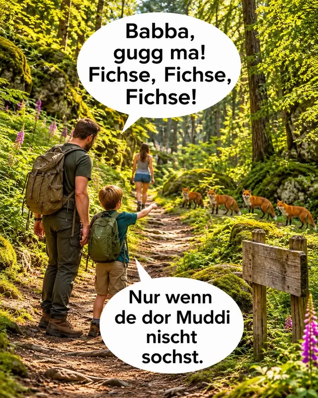 Papa denkt sich nur: Hoffentlich verplappert der sich nicht bei Muddi! 🤣 #fürdich #fyp #lustig #humor #comedy 