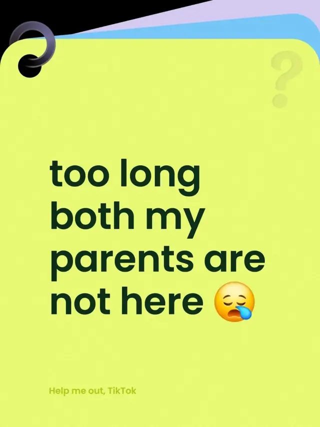 Commented on @Sassy Fancy Nancy ✌🏼’s post too long both my parents are not here 😪