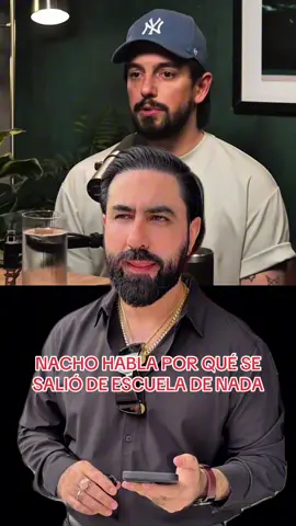 🚨 ¡NACHO REVELA POR QUÉ SE SALIÓ DE ESCUELA DE NADA! #fypシ #parati #viral #Venezuela Dale like, comenta y comparte si te gustó el video. 