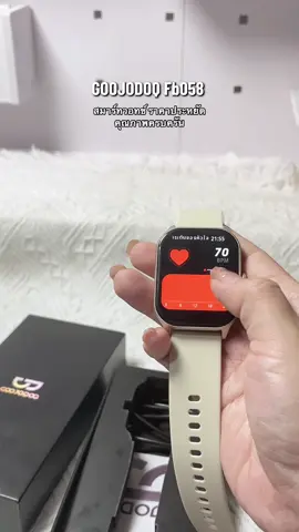 GOOJODOQ Fb058 สมาร์ทวอทช์ Ip68 กันน้ำ Bluetooth Gps Smartwatch เครื่องวัดสุขภาพ การจัดการฟิตเนส