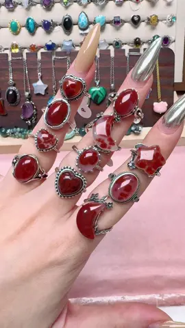 Carnelian s925 flowers 🌺 #carnelian #ring #sterlingsilver #jewelrytiktok #naturalstone 