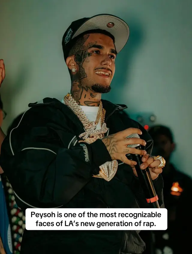 Peysoh is one of the most recognizable faces of LA’s new generation of rap. From his sound to his storytelling, he’s carved out his own lane. #Peysoh