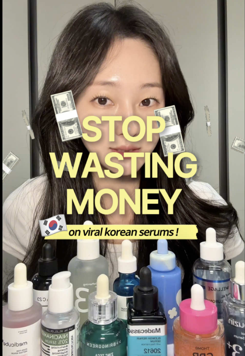 Stop Wasting Money on viral Korean Serums .. when you visit Korea! Below are jini-approved :) 1. @WELLAGE Real Hyaluronic Blue 100 Ampoule 2. @THOME Official CPR Triple Synergy Wrinkle Care Serum 3. @COSRX US Advanced The Vitamin C 23 Serum #kbeauty #skincare #oliveyoung #koreanskincare #glassskin