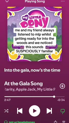 to see to sell to get to bring to make to lift to go to the…. gala? #mylittlepony #intothewoods #mlp #itw #musical 