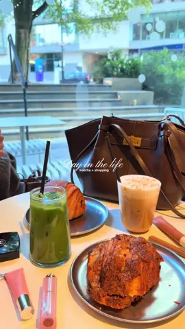 day in the life, cafe + shopping 🎀💗☁️🍂 #dayinthelife #cafe #Vlog #girlyaesthetic #autumn  @rhode skin @Saie @Diorbeauty 