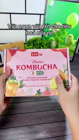 Trà kombucha mix vị hương trái cây#kombucha #xh 