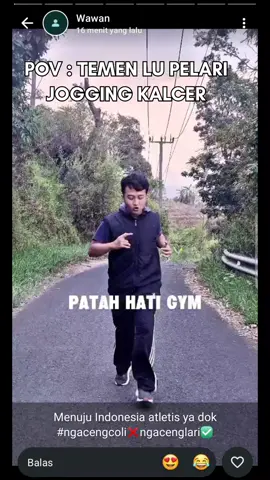 wawan kalcer #jogging #pelari #kalcer #marathon #storywa 