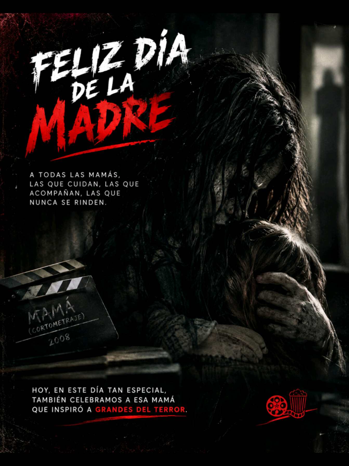 EL CORTO DE TERROR QUE CAMBIÓ LA CARRERA DE ANDY MUSCHIETTI 👹🖤 Hoy, por el Día de la Madre en Argentina, les comparto Mamá, un cortometraje de terror de apenas 3 minutos que terminó cambiando la historia de un director argentino. 🎬 En 2008, Andy Muschietti presentó este corto junto a su hermana Bárbara. La historia llamó la atención en el Festival de Sitges y llegó a Guillermo del Toro, quien quedó tan impactado que decidió impulsar la versión cinematográfica como productor ejecutivo. Así nació Mamá (2013), la película protagonizada por Jessica Chastain y Nikolaj Coster-Waldau que llevó el terror de Muschietti a una escala internacional. Después llegarían éxitos como IT y IT: Capítulo 2. A veces, una idea de apenas tres minutos puede cambiarlo todo. Y hoy, en el Día de la Madre, esta historia tiene una forma bastante terrorífica de celebrarlo. 😈 ¿Ya habían visto este corto antes de conocer la película? #AndyMuschietti #Mama #GuillermoDelToro #CineDeTerror #DiaDeLaMadre 