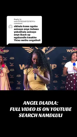 Replying to @user23102681321874 @Angel Dladla👑  Aiii mtase #🔥🔥🔥 #letusworship #season4 #grace #worship 