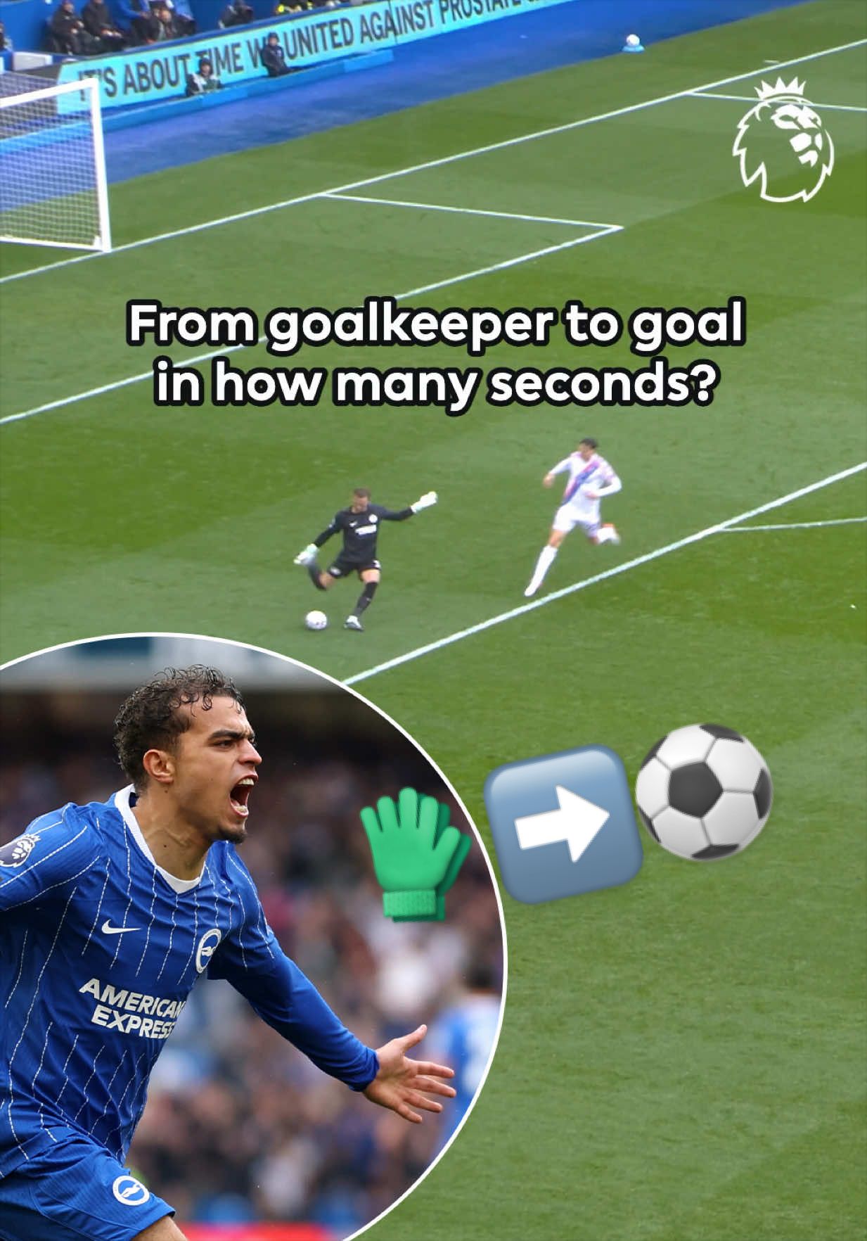 Blink and you'll miss this @Brighton & Hove Albion FC goal ⚡️