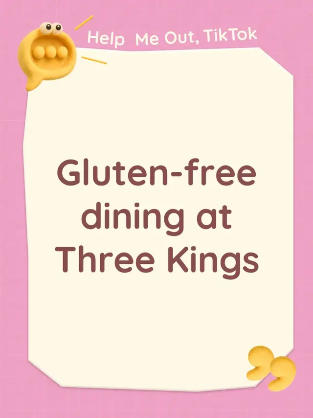 🍽️🙌 Gluten-free dining at Three Kings is SO worth it! 😋 They have several new gluten-free items on the menu that you need to check out! This has officially become my new go-to spot for eating out gluten-free. I’ll definitely be back for more! 💯❤️ #GlutenFree #CeliacDisease #gf #fyp #trending 