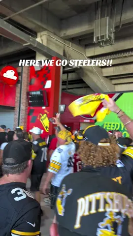 HERE WE GO STEELERS!! Turned the bucs stadium into a Steelers home game #STEELERS #steelerswin #pittsburgh #nfl #football 