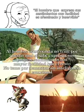 Como si saber expresarme fuese algo malo, los mayores lideres tenian una inteligencia emocional mucho mas fuerte que a lo que le llamaban masculinidad      #aristocrat #sensitive #wbs #alaindelon #ilovelife 