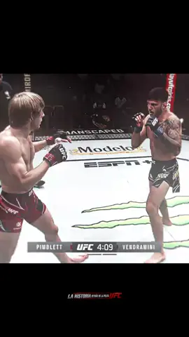 Paddy Pimblett contra Vendramini en el octágono de la UFC 🥊#100k #mma #UFC #MMA #UFC 