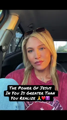 There is power in a life surrendered to Christ. So don't just believe in Jesus. Let Him transform you.  Let Him lead you. And let the way you live your life show the world who He is. If you want to start reading the bible,  Psalms is a good place to start . 10 minutes a day .. God bless you !! 🙏❤️✝️ #jesuschrist #blessedlife #jesussaves #bible #christiantiktok 