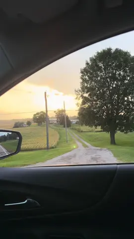 fields of ohio ❀ #ohio #sunset #driving #xyzbca #fypシ 