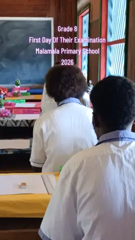 FirstDay Grade 8 Examination Malamala Primary School 2026