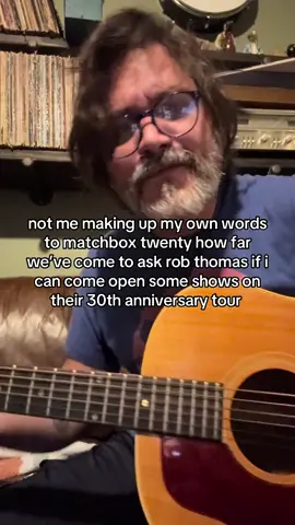 maybe I should just stick to the words rob thomas wrote? #matchbox20 #matchboxtwenty #robthomas #howfarwevecome #parodysong 