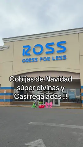 Cobijas de Navidad 🎄 #ross #navidad #christmas 