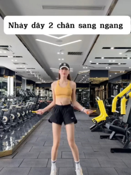 Tập luyện ngắt quãng cường độ cao, nhảy dây là lựa chọn tuyệt vời#giamcan #giammo #giamcanhieuquaantoan #cardio #tapthethao #fyp #fyppppppppppppppppppppppp