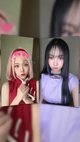 My bini Sakura dan Hinata 😊😊 #lanajkt48 #araliejkt48 #sakura #hinata