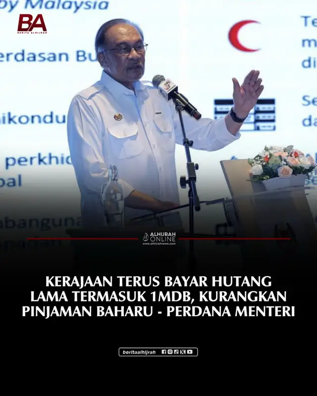 Menurut Kementerian Kewangan (MoF), kerajaan telah membayar sebanyak RM42.5 bilion setakat 31 Ogos 2026 bagi memenuhi komitmen berkaitan 1MDB termasuk pembayaran balik prinsipal, faedah, yuran guaman dan kos operasi. Tekan link untuk berita penuh.