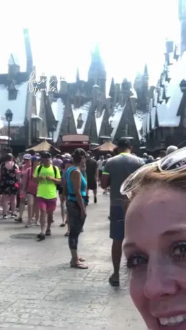 Harry Potter world at @Universal Orlando Resort #universalstudios #harrypottertiktok 