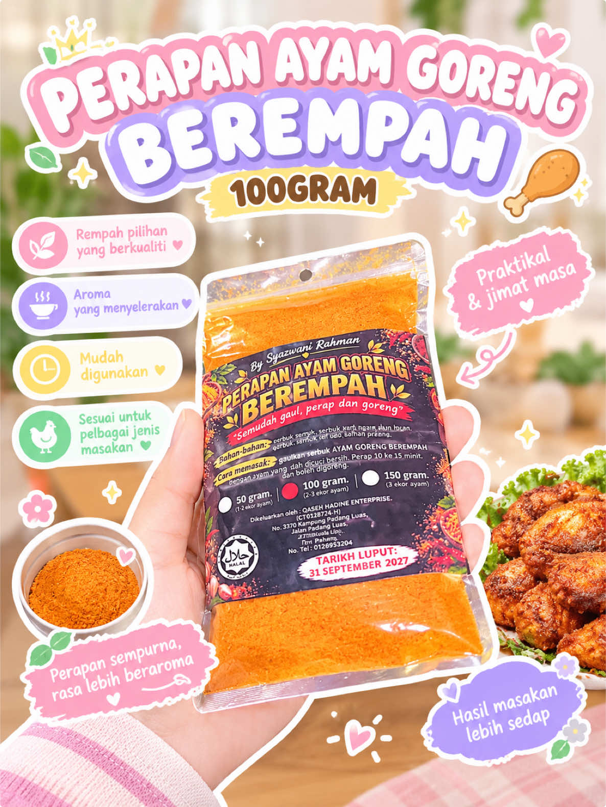 #perapanayamgorengberempah #perapan #ayamgorengberempah #rempahperapan 
