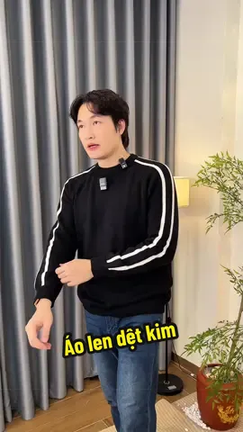 Áo len dệt kim #xuhuong #tikhub #aolen #thoitrangnam 