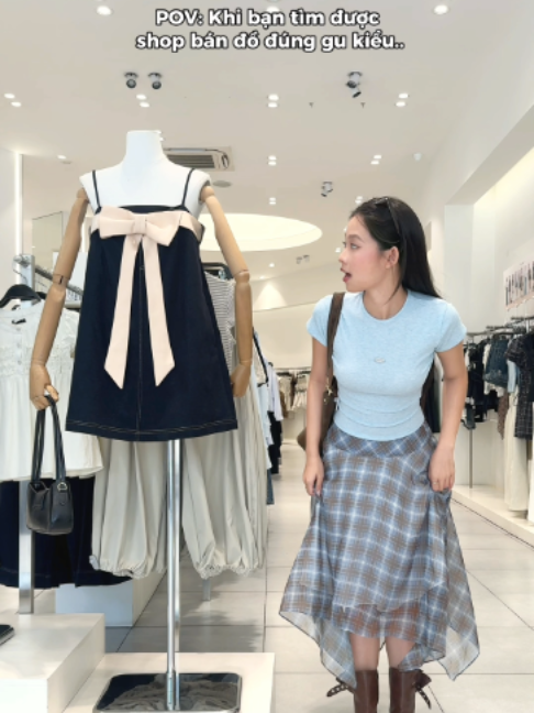 POV: Khi bạn tìm được shop bán đồ đúng gu kiểu… #theciusaigon #OOTD #MixAndMatch