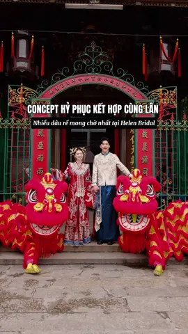 Concept chụp ảnh cưới hỷ phục hot nhất 2027 tại Helen Bridal  #helenbridal #chupanhcuoi #vaycuoi #hyphuc #viral 