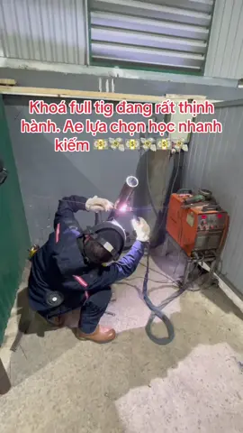 Khoá full tig tại NPC. Ae chưa có nghề nên tham khảo ae nhé #daotaohancongnghecao38 #TIGwelding38 #nghehanTIG #họcnghehan38 #hàn3f_3g 