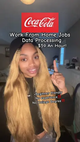 Coca-Cola is hiring remote.  Plus bonus no experience remote job available. #worklife #workfromhome #remotework #remotejobs #wfh 