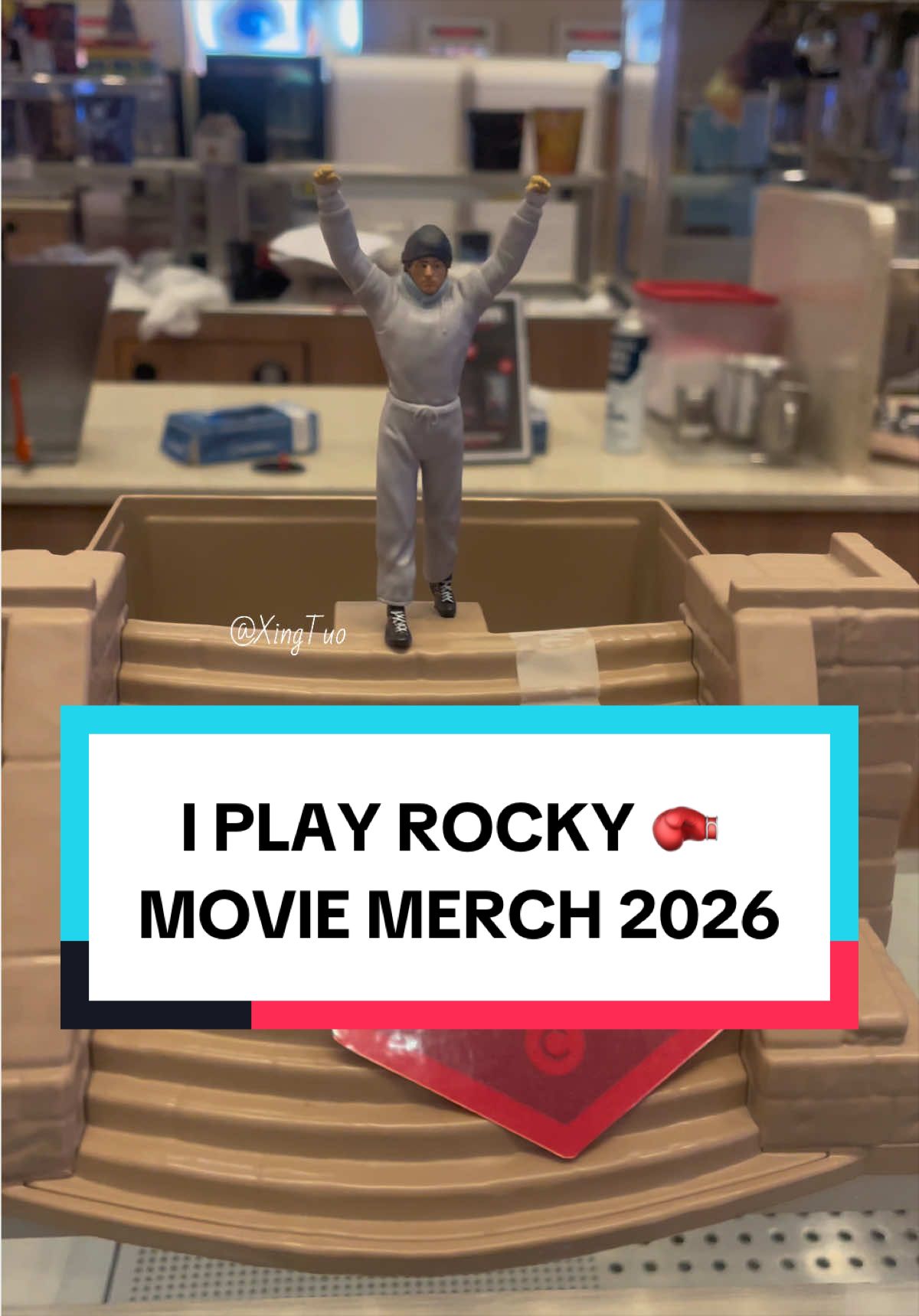 Yo, Adrian we did it!  - - - #cinemark #rockybalboa #fyp #paratii #movies 