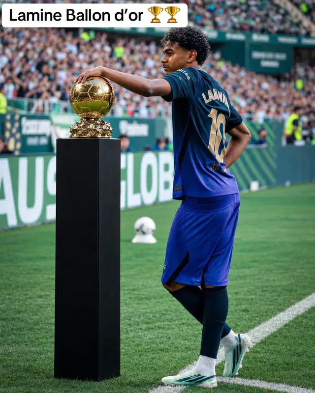 * Lamine Yamal can have 3 trophies including the World Cup 🏆🏆 * Lamine also had over 45 goal contributions 🎉🏆🔥 * Can Lamine win the ballon dor ? #ballondor #lamineyamal #creatorsearchinsights #viscabarca #tips 