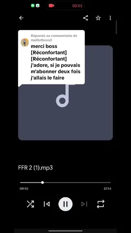 Réponse à @maillotboss0 