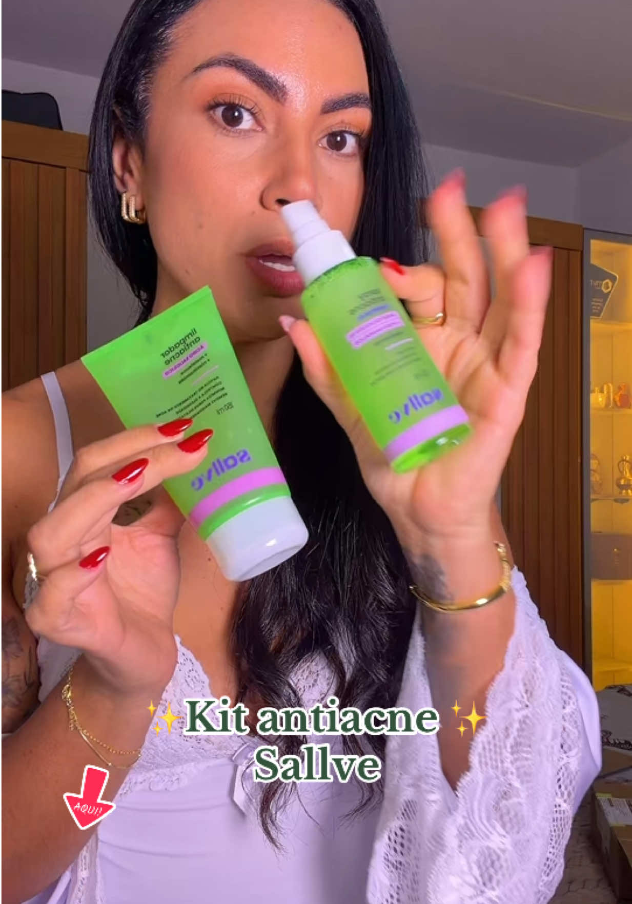 Kit antiacne salve ✨@sallve  #sallve #skincare  #tiktokshopbr1111 